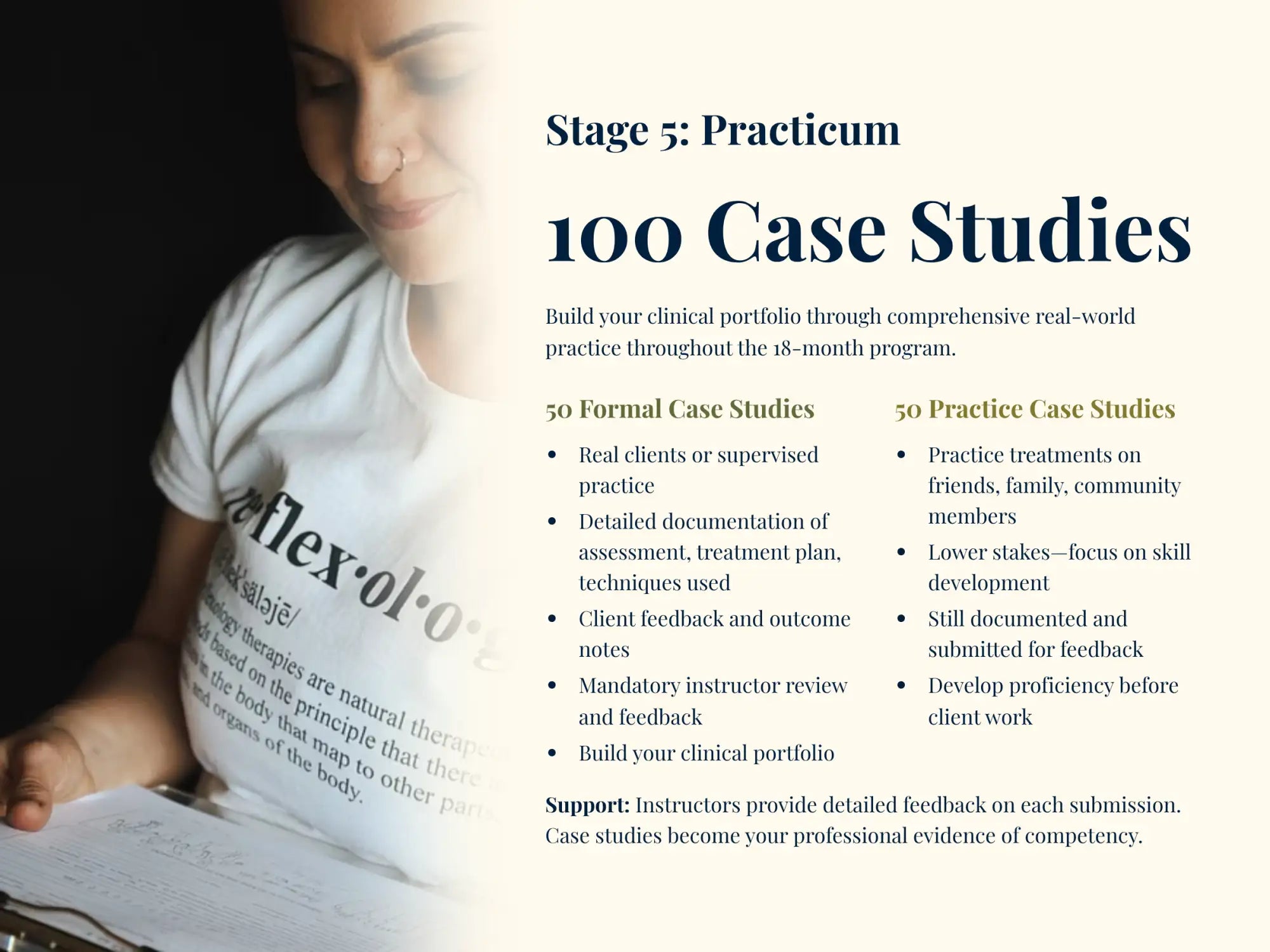 White t-shirt with black text and a word definition printed on the front