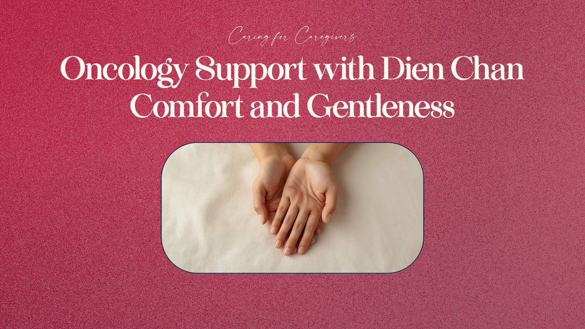 Oncology Support with Dien Chan: comfort, gentleness and caring for caregivers — Quanta Perspectives 2026 workshop recap