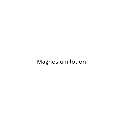 Magnesium lotion studio on 27