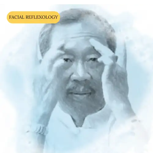 Facial reflexology guide book cover