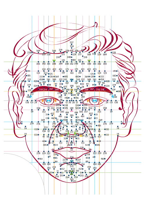 Dien Chan bqc·points facial diagnosis method for identifying and treating body imbalances through sensitive point detection