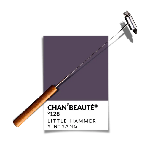Little Yin Yang Hammer nº128 with wooden handle and yin-yang head