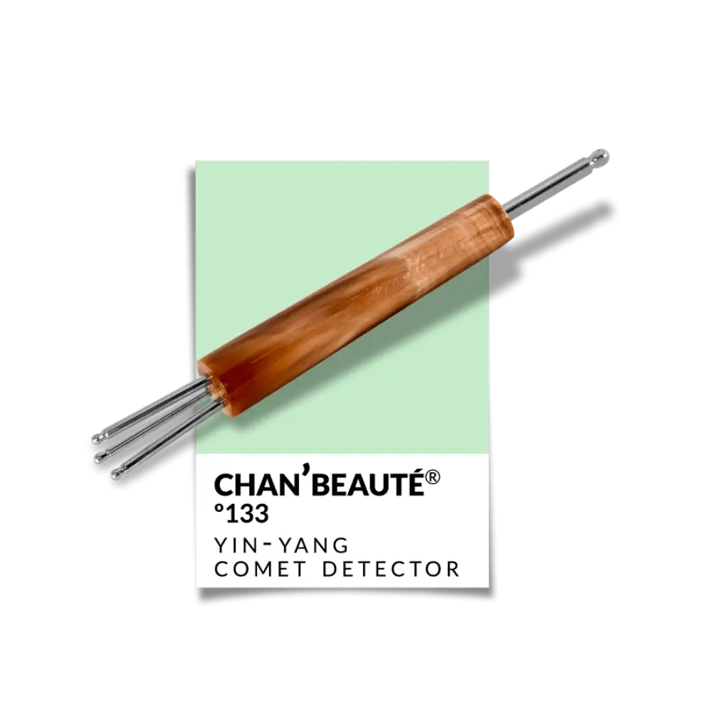 Chan’beauté yin-yang comet detector brush nº133 with wooden handle