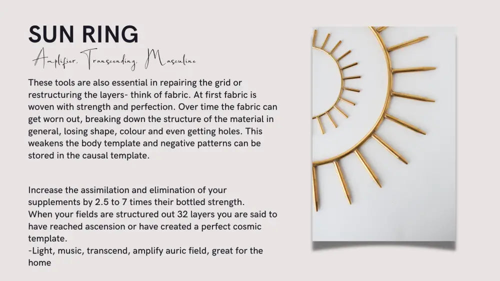 Gold sun-shaped wall art with intricate cut-outs and wooden texture