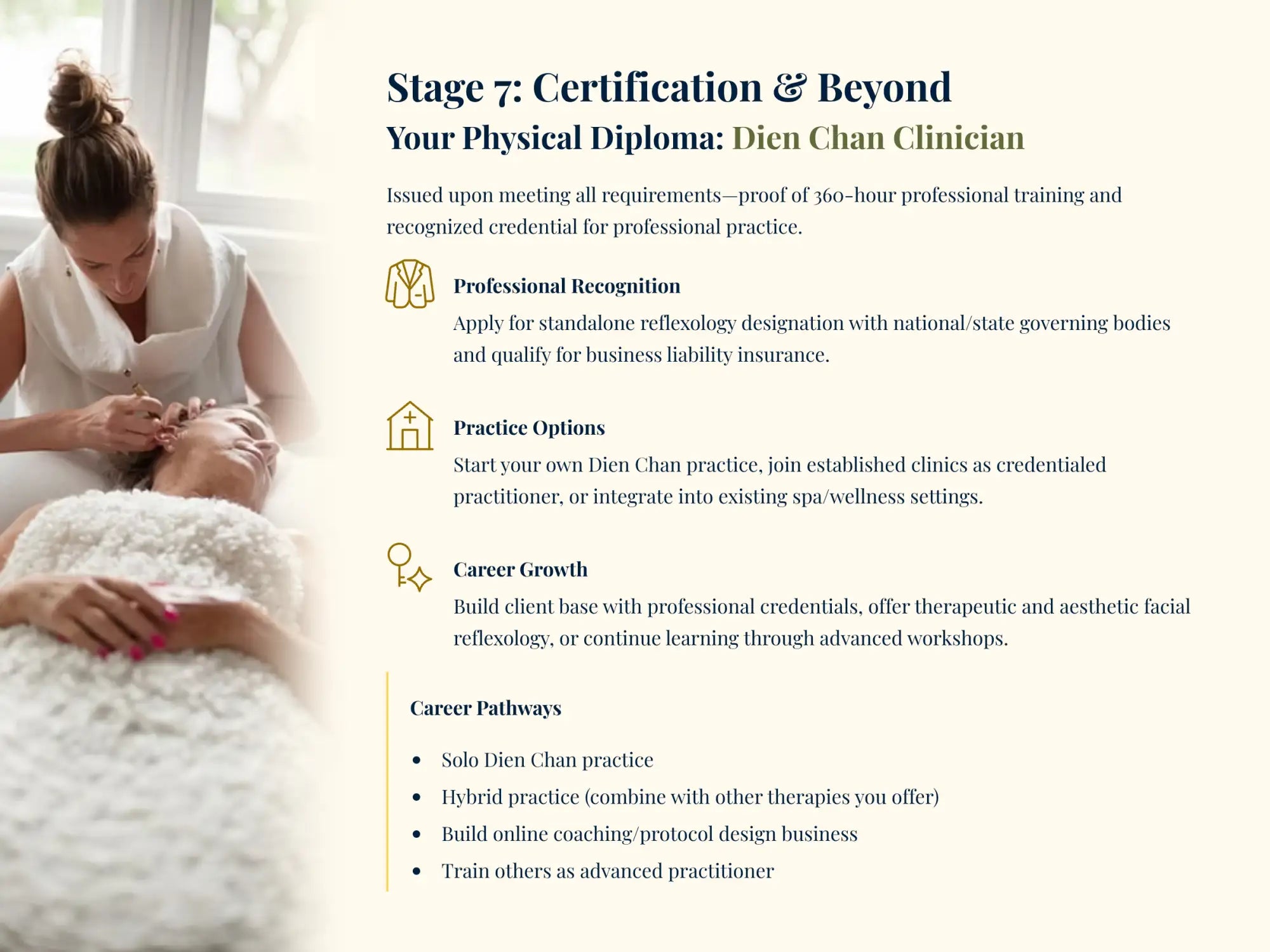 White towel with floral pattern and tassels